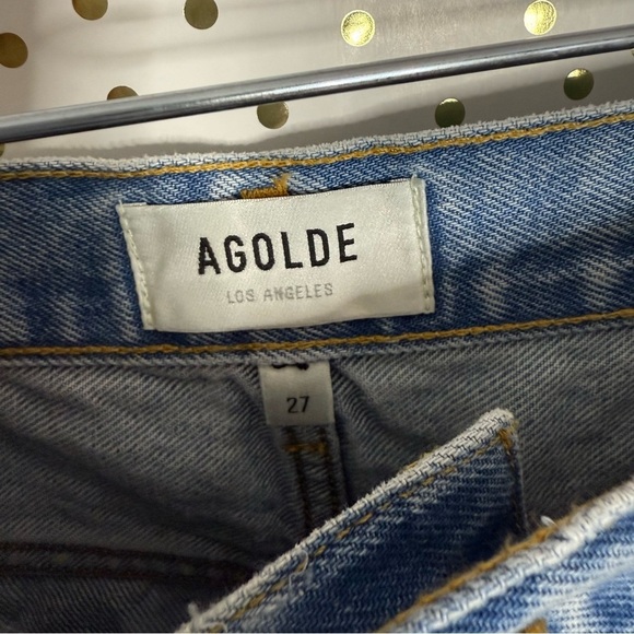 Agolde Parker Denim Women Shorts - Picture 6 of 10